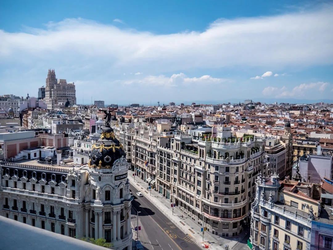 Vista de Madrid, zona de cobertura